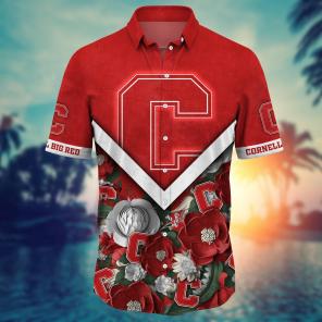 Cornell Big Red NCAA Flower Hawaii Shirt For Fans Ver 18