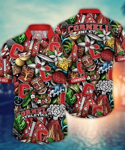 Cornell Big Red NCAA Flower Hawaii Shirt For Fans Ver 19
