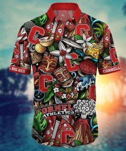 Cornell Big Red NCAA Flower Hawaii Shirt For Fans Ver 19