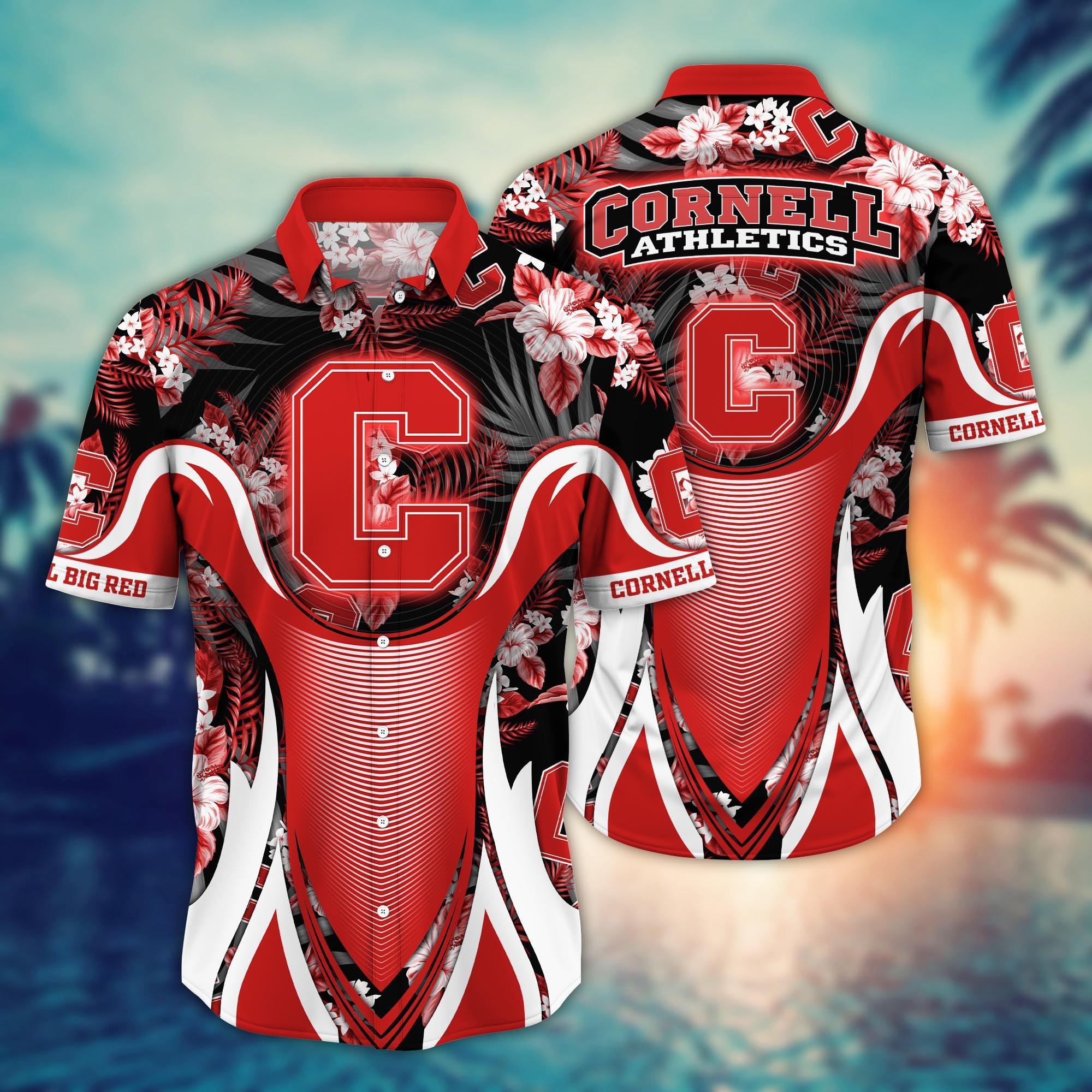 Cornell Big Red NCAA Flower Hawaii Shirt For Fans Ver 22