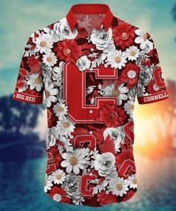 Cornell Big Red NCAA Flower Hawaii Shirt For Fans Ver 23