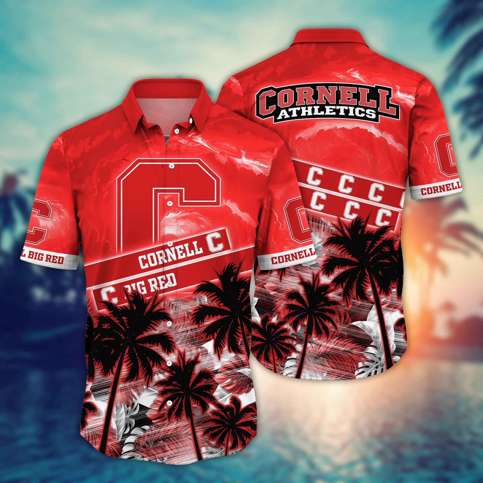 Cornell Big Red NCAA Flower Hawaii Shirt For Fans Ver 24