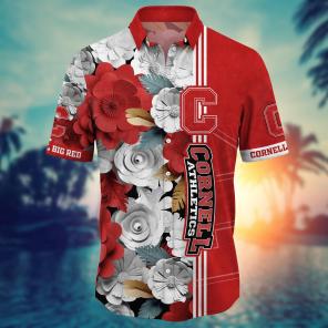Cornell Big Red NCAA Flower Hawaii Shirt For Fans Ver 25