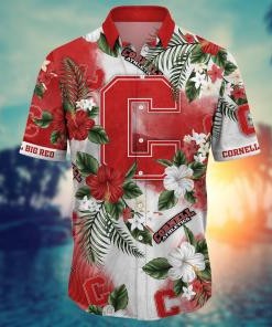 Cornell Big Red NCAA Flower Hawaii Shirt For Fans Ver 29