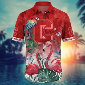 Cornell Big Red NCAA Flower Hawaii Shirt For Fans Ver 30