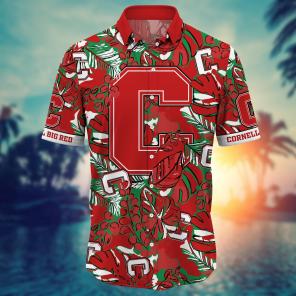 Cornell Big Red NCAA Flower Hawaii Shirt For Fans Ver 31