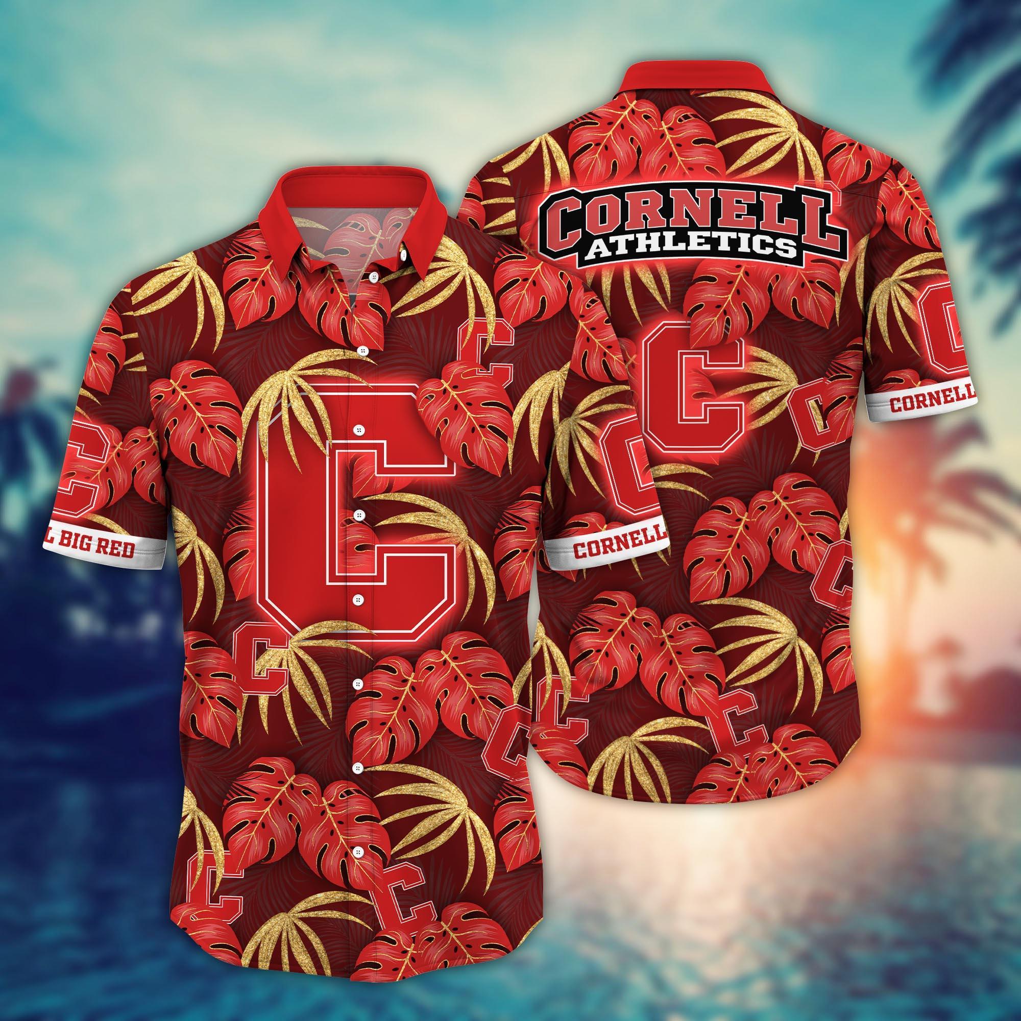 Cornell Big Red NCAA Flower Hawaii Shirt For Fans Ver 32