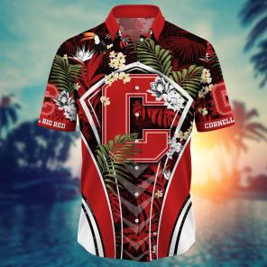 Cornell Big Red NCAA Flower Hawaii Shirt For Fans Ver 34