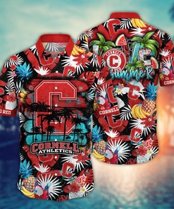 Cornell Big Red NCAA Flower Hawaii Shirt For Fans Ver 36