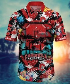 Cornell Big Red NCAA Flower Hawaii Shirt For Fans Ver 36