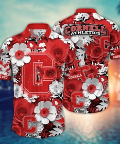 Cornell Big Red NCAA Flower Hawaii Shirt For Fans Ver 37
