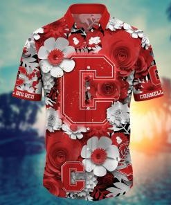 Cornell Big Red NCAA Flower Hawaii Shirt For Fans Ver 37