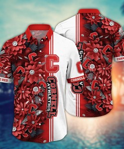 Cornell Big Red NCAA Flower Hawaii Shirt For Fans Ver 6