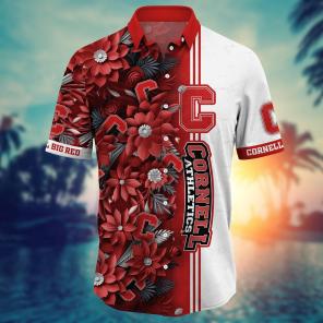 Cornell Big Red NCAA Flower Hawaii Shirt For Fans Ver 6