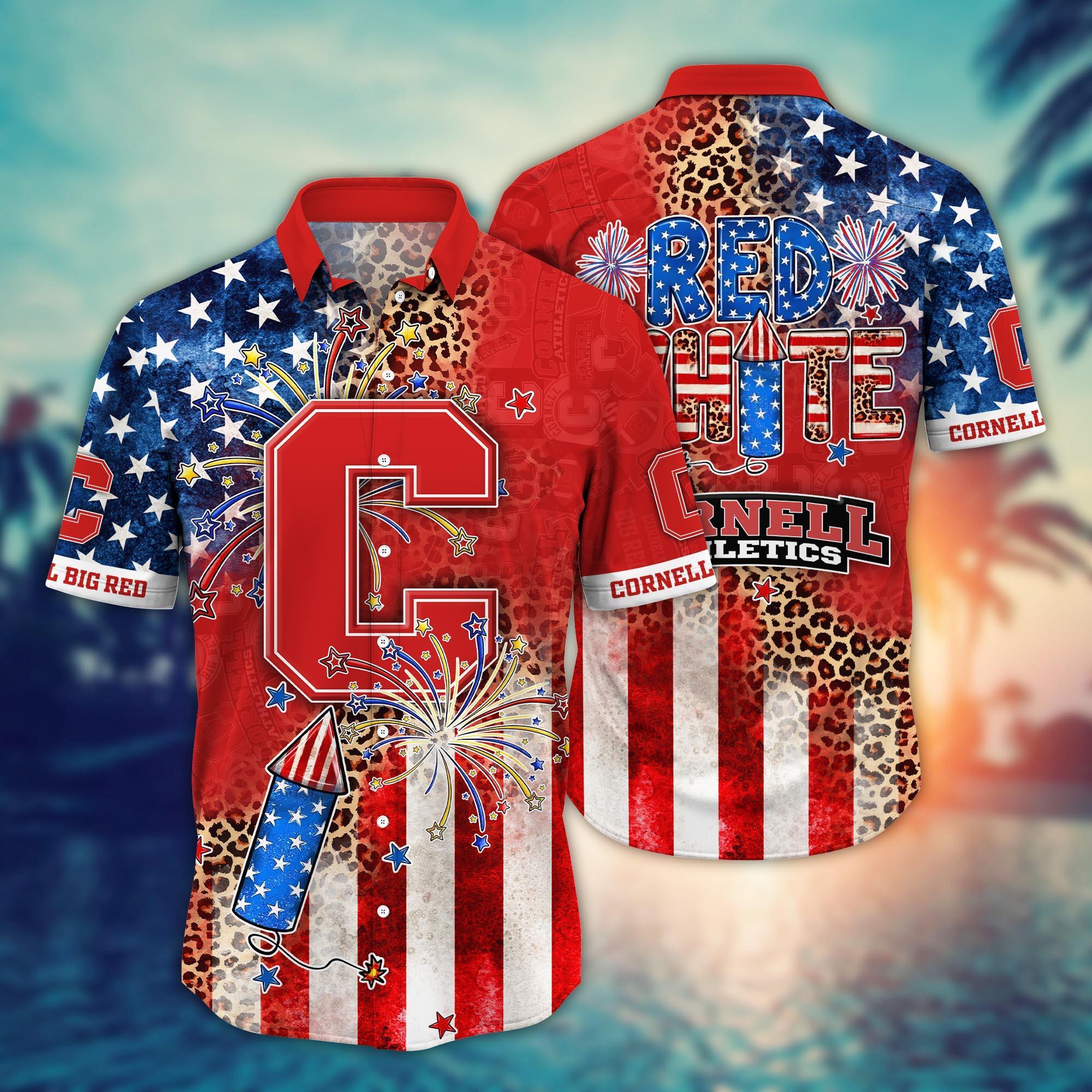 Cornell Big Red NCAA Hawaii Shirt Ver 1