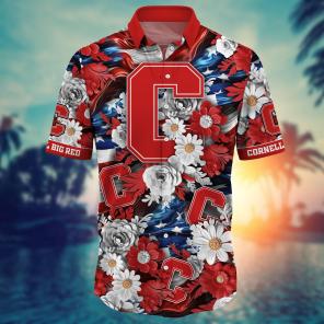 Cornell Big Red NCAA Hawaii Shirt Ver 2