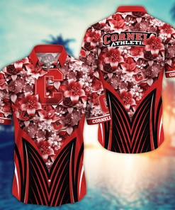 Cornell Big Red NCAA Hawaiian Shirt, Aloha Shirt Ver 1