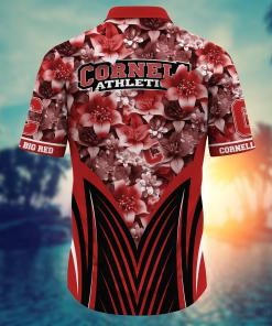 Cornell Big Red NCAA Hawaiian Shirt, Aloha Shirt Ver 1
