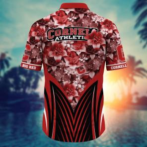 Cornell Big Red NCAA Hawaiian Shirt, Aloha Shirt Ver 1