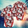 Cornell Big Red NCAA Hawaiian Shirt, Aloha Shirt Ver 2