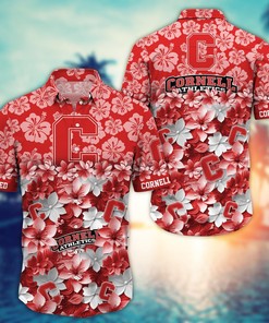 Cornell Big Red NCAA Hawaiian Shirt Gift For Fan