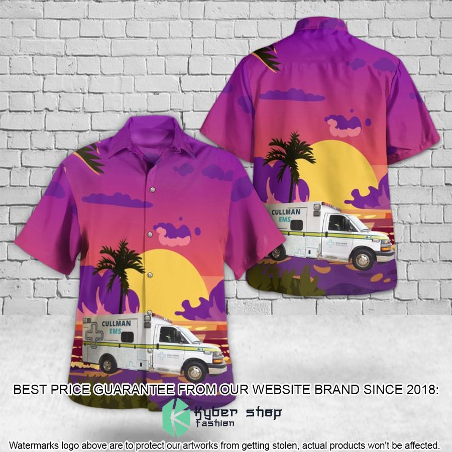 Cullman Alabama Cullman EMS Hawaiian Shirt