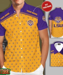 Customized LSU Tigers Hawaiian Shirt for Men 