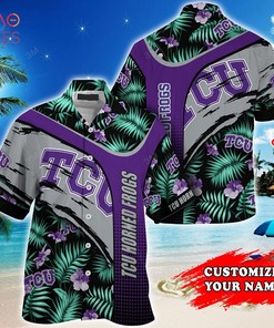 Customized TCU Horned Frogs Hawaiian Shirt - LIMITED EDITION for Fans
