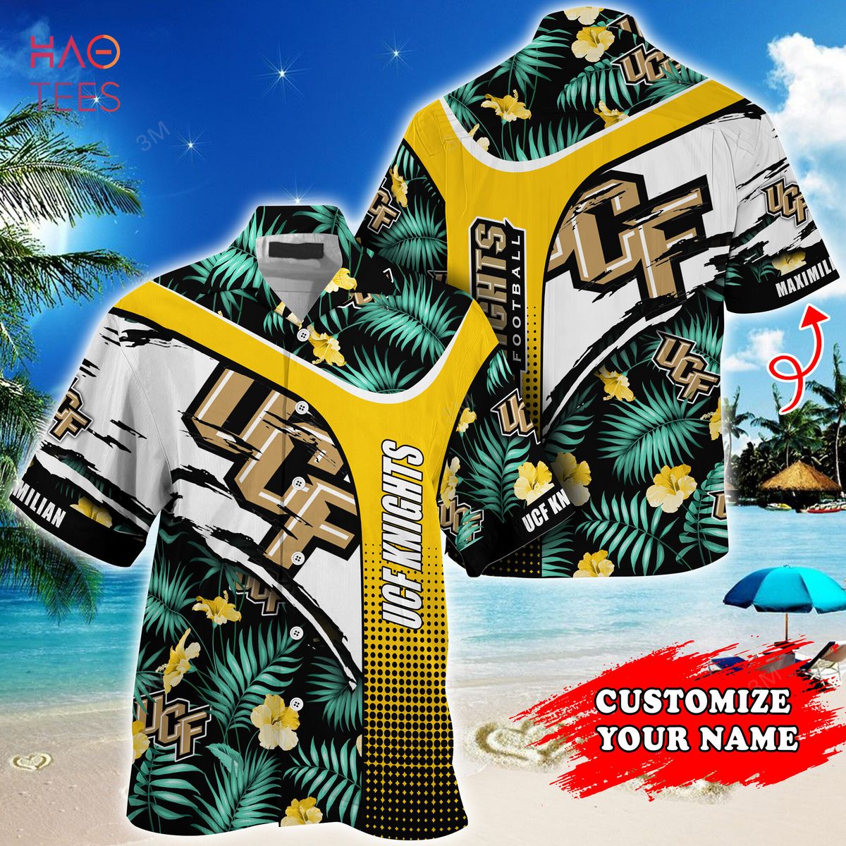 Customized UCF Knights Hawaiian Shirt - LIMITED EDITION for Fans