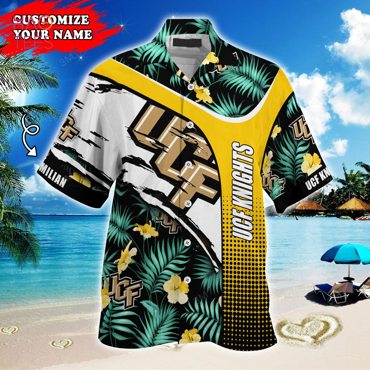 Customized UCF Knights Hawaiian Shirt - LIMITED EDITION for Fans