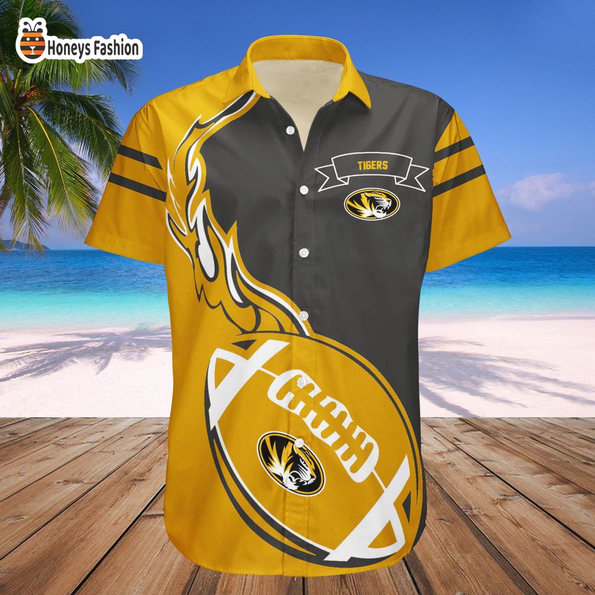 Dress in Style with Missouri Tigers NCAA Hawaiian Shirt