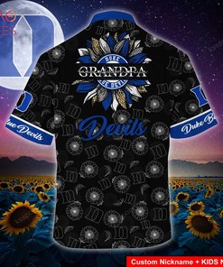 Duke Blue Devils Baby Yoda NCAA Hawaiian Shirt and Shorts - Must-Have For Fans
