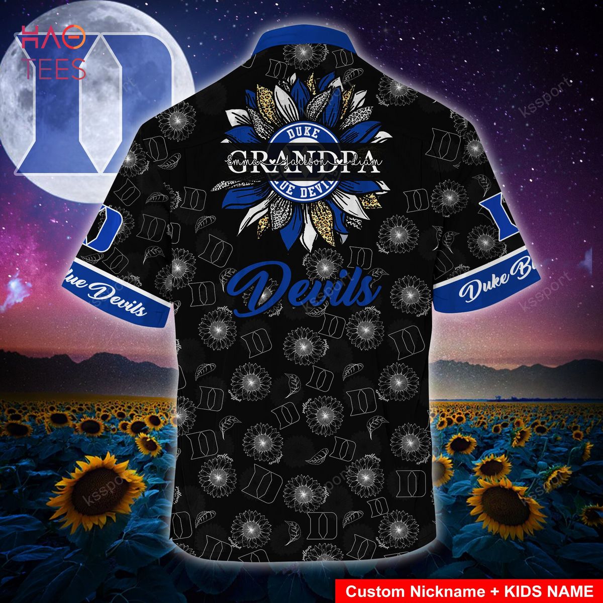 Duke Blue Devils Baby Yoda NCAA Hawaiian Shirt and Shorts - Must-Have For Fans