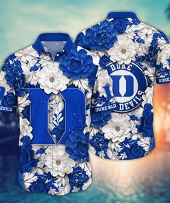 Duke Blue Devils NCAA Flower Hawaii Shirt For Fans Ver 11