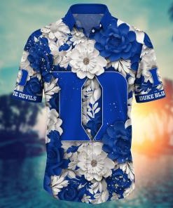 Duke Blue Devils NCAA Flower Hawaii Shirt For Fans Ver 11