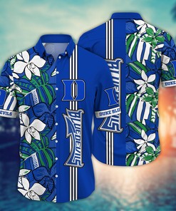 Duke Blue Devils NCAA Flower Hawaii Shirt For Fans Ver 14
