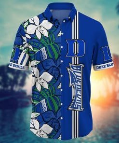 Duke Blue Devils NCAA Flower Hawaii Shirt For Fans Ver 14