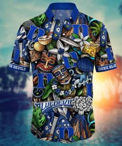 Duke Blue Devils NCAA Flower Hawaii Shirt For Fans Ver 16