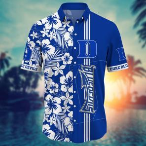 Duke Blue Devils NCAA Flower Hawaii Shirt For Fans Ver 17