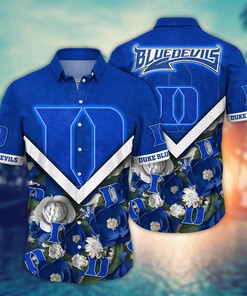 Duke Blue Devils NCAA Flower Hawaii Shirt For Fans Ver 18