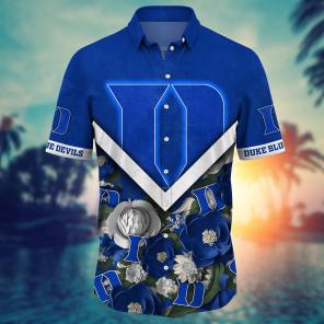 Duke Blue Devils NCAA Flower Hawaii Shirt For Fans Ver 18