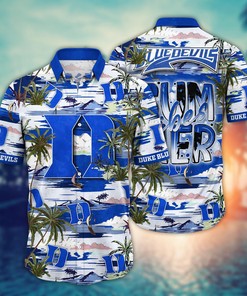 Duke Blue Devils NCAA Flower Hawaii Shirt For Fans Ver 19