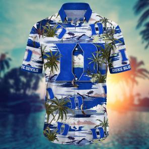 Duke Blue Devils NCAA Flower Hawaii Shirt For Fans Ver 19