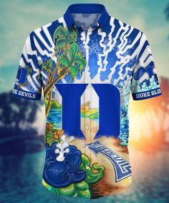 Duke Blue Devils NCAA Flower Hawaii Shirt For Fans Ver 2