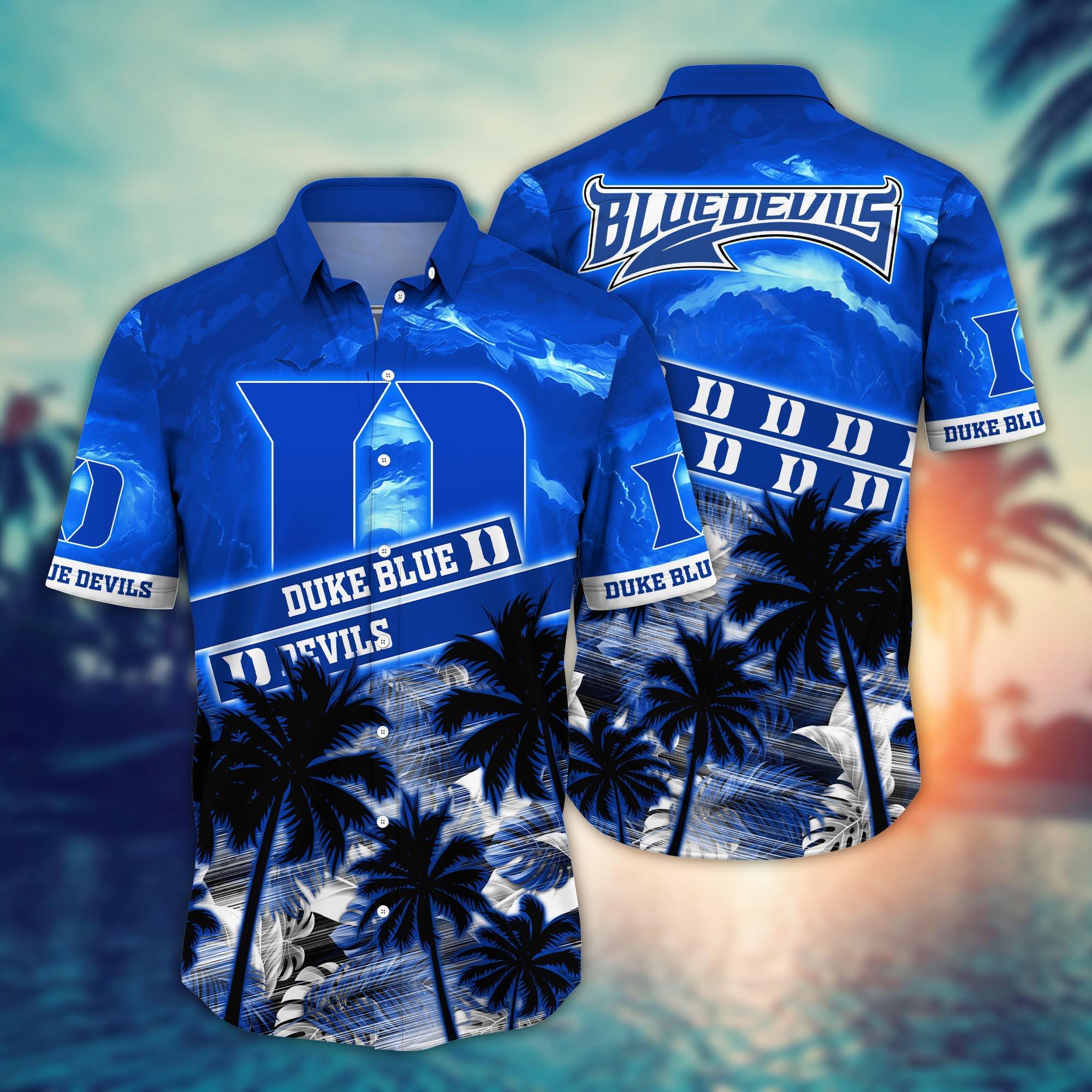 Duke Blue Devils NCAA Flower Hawaii Shirt For Fans Ver 20