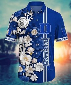 Duke Blue Devils NCAA Flower Hawaii Shirt For Fans Ver 21
