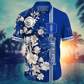 Duke Blue Devils NCAA Flower Hawaii Shirt For Fans Ver 21
