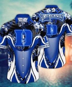 Duke Blue Devils NCAA Flower Hawaii Shirt For Fans Ver 22