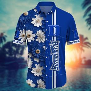 Duke Blue Devils NCAA Flower Hawaii Shirt For Fans Ver 24