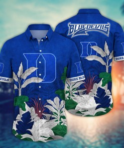 Duke Blue Devils NCAA Flower Hawaii Shirt For Fans Ver 25